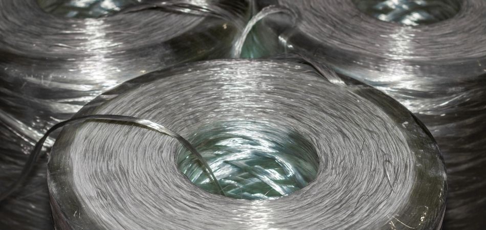 Fiberglass & composite material on a roll