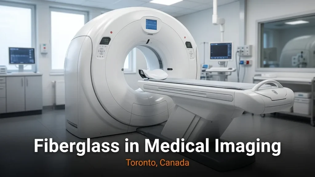 Fiberglass composite housing for CT scanner medical imaging equipment Toronto